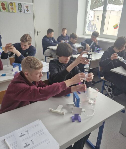  STEAM ugdymo veiklos  8, I-II G klasių mokiniams