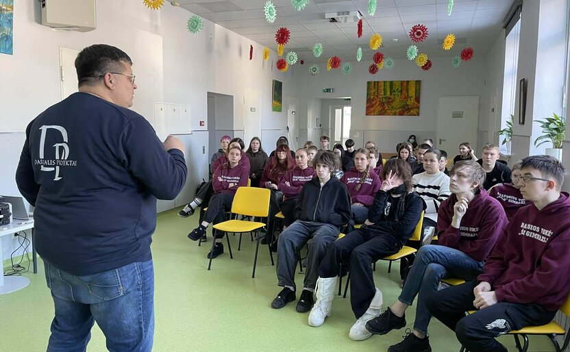 Prevenciniai mokymai gimnazijos bendruomenei