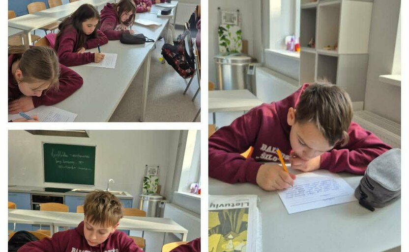 Lietuvių kalbos savaitės renginiai gimnazijoje