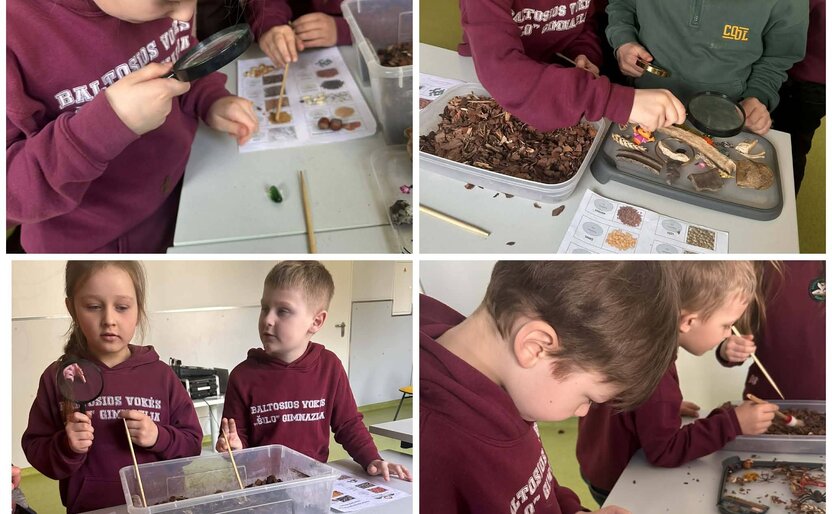 Archeologijos nuotykiai gimnazijoje