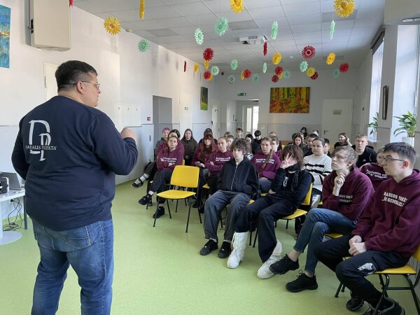 Prevenciniai mokymai gimnazijos bendruomenei