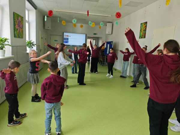 Mokinių sąmoningumas atsiskleidžia per gražias iniciatyvas – aktyvias pertraukas