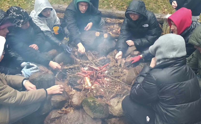  I G klasės mokiniai dalyvavo Pilietiškumo ir gynybos įgūdžių kurse